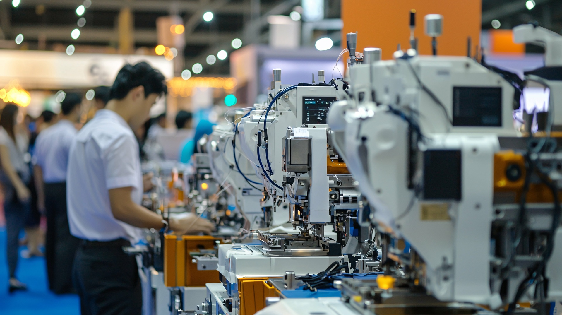 Produktionsmaschine auf Fachmesse | Sondermaschinenbau